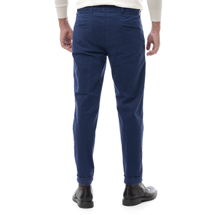 Valerio 1966 Pantalone blu di cotone | Valerio 1966 ACQUISTA ORA