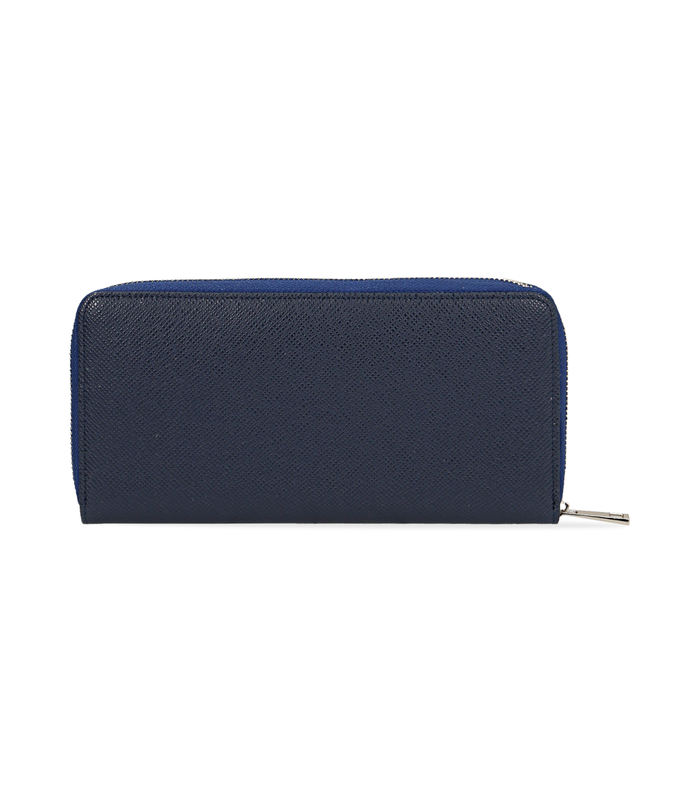 Valerio 1966 Portafoglio blu in pelle donna | Valerio 1966 Offerta