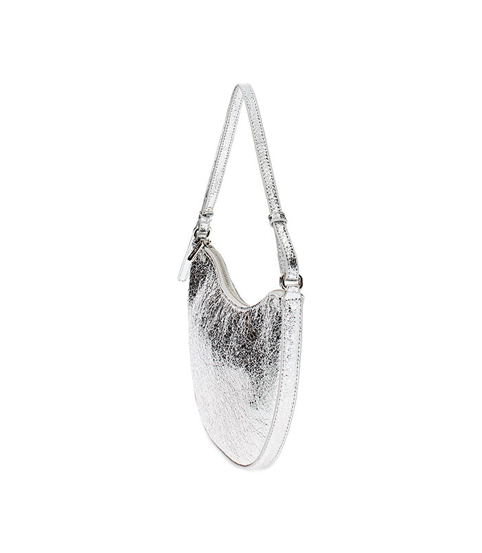 Valerio 1966 Minibag laminata argento | Valerio 1966