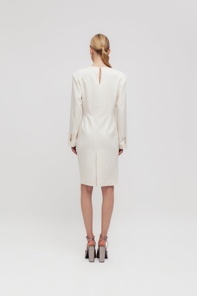 Weili zheng Abito midi con pieghe Latest stili