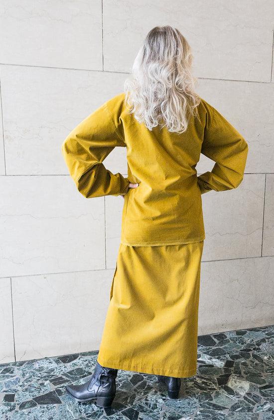 ﻿Zerobarracento Extra long wrap skirt Vendita