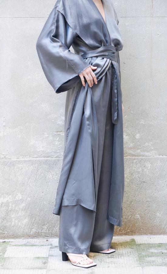 ﻿Zerobarracento Low Waist Long Wide Pants 100% Bemberg Fino al 65% di sconto