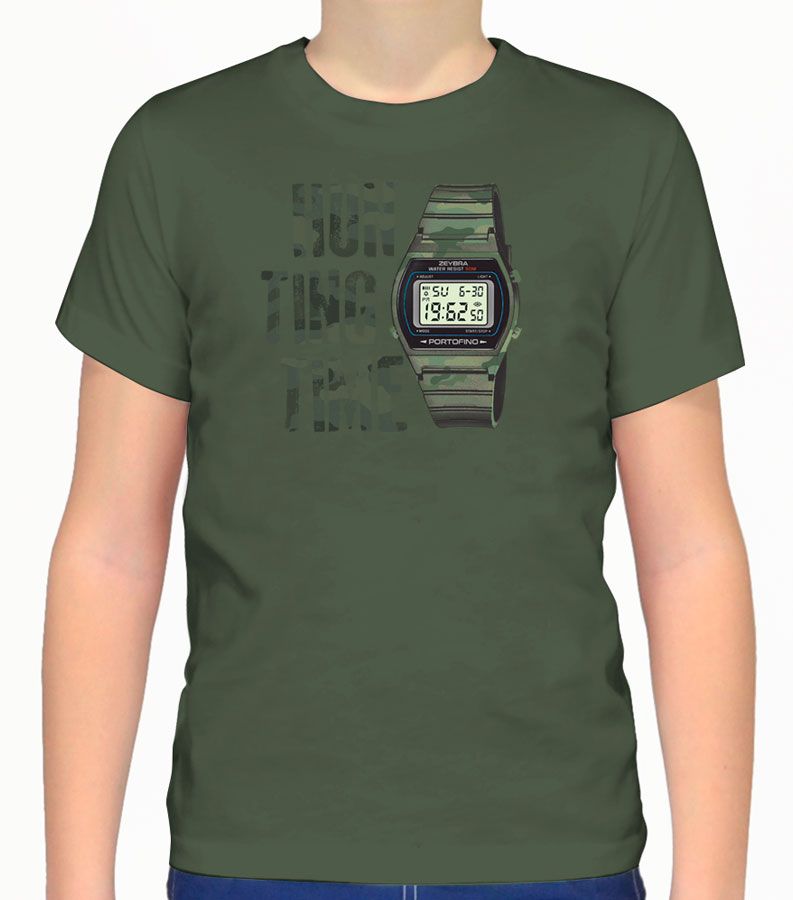 Zeybra T-SHIRT BAMBINO MILITY In Saldo