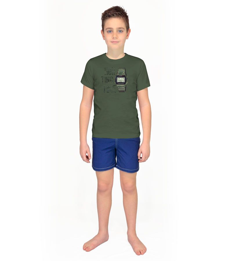 Zeybra T-SHIRT BAMBINO MILITY In Saldo