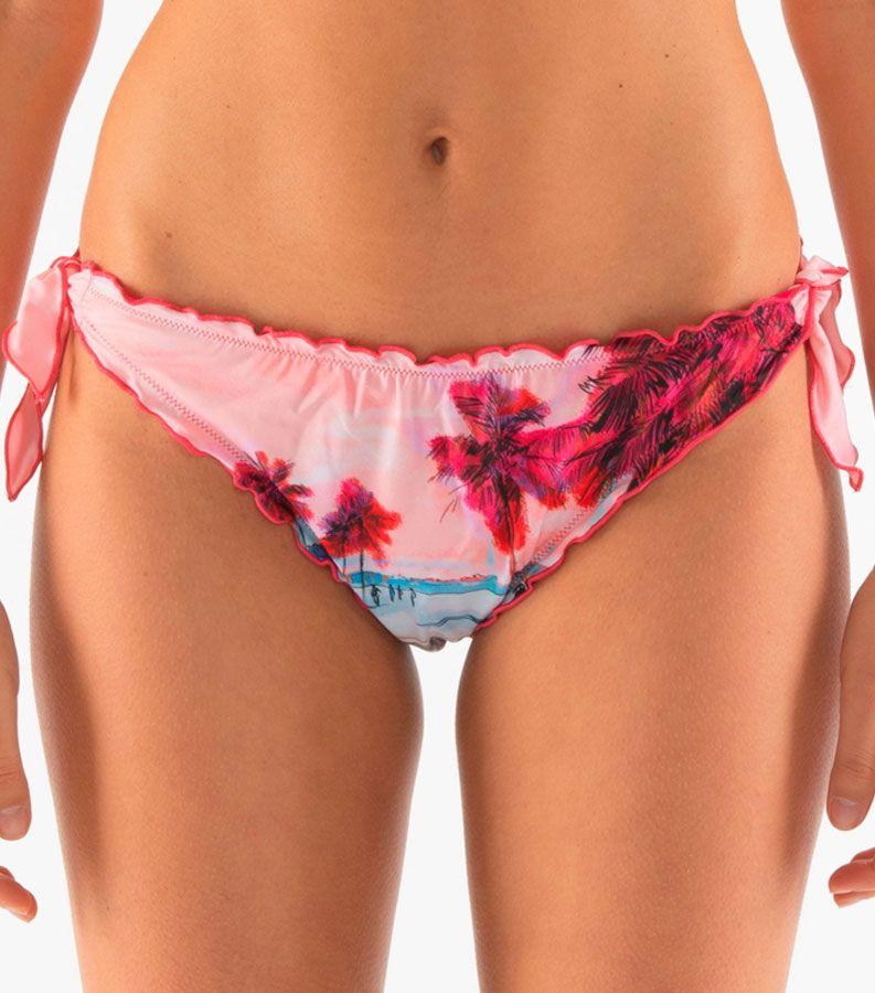 Zeybra SLIP DONNA ARRICCIATO BRASILE ROSA Spedizione Gratuita