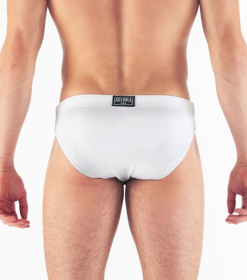 Zeybra SLIP UOMO TINTA UNITA BIANCO Nuova