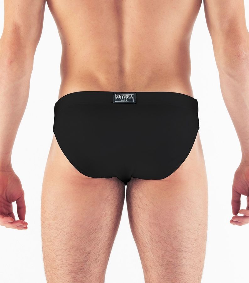 Zeybra SLIP UOMO TINTA UNITA BLACK Moda