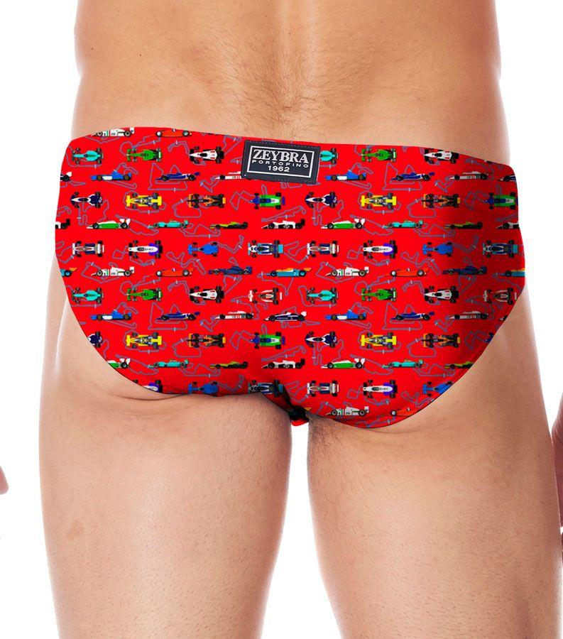 Zeybra SLIP ALTO UOMO FORMULA 1 RED RACE Online