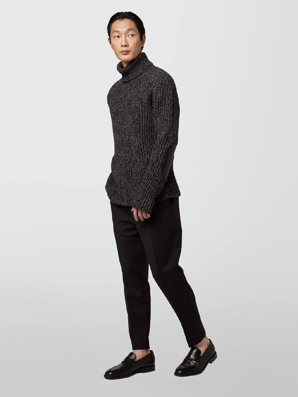 Alpha studio CICLISTA IN ALPACA MOULINE CON TOPPE Spedizione Gratuita